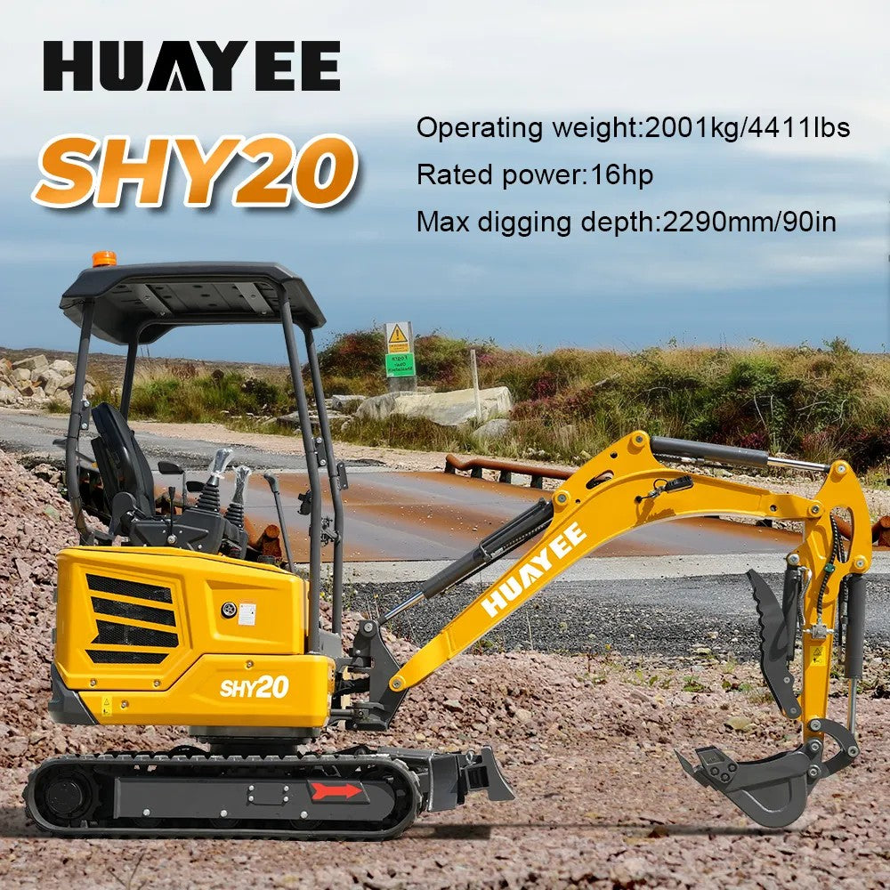 Huayee SHY-20 Mini Excavator