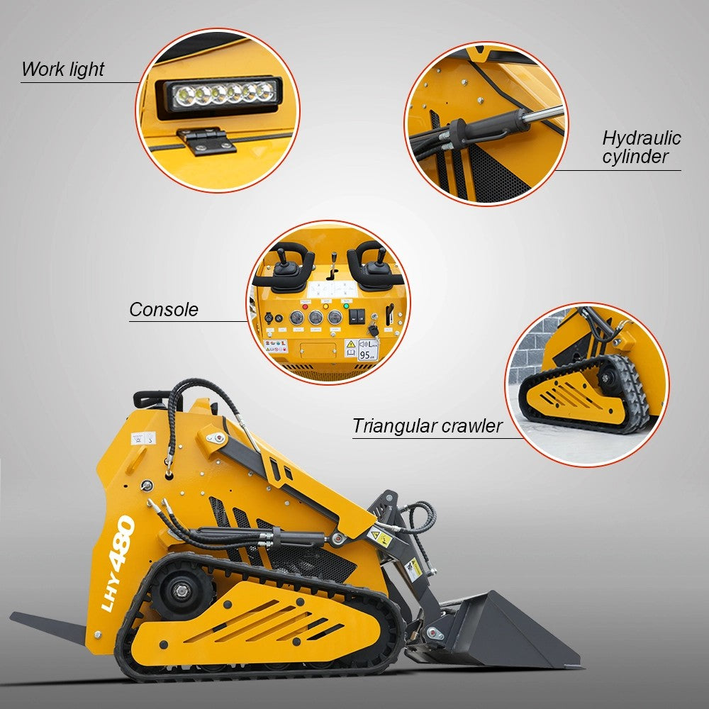 Huayee LHY 480 Mini Skid Steer