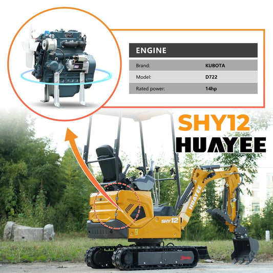 Huayee SHY-12 Mini Excavator
