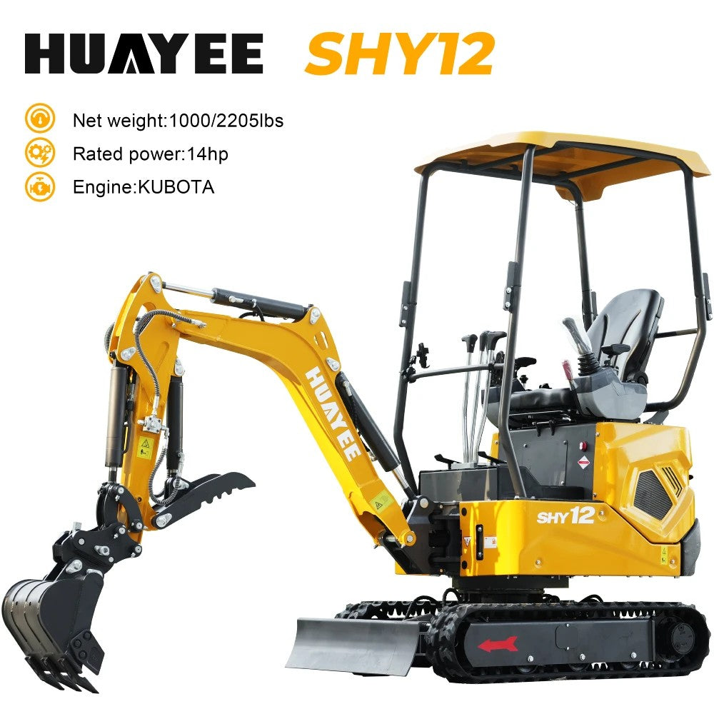 Huayee SHY-12 Mini Excavator