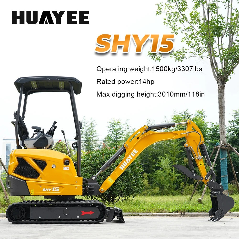 Huayee SHY-15 Mini Excavator
