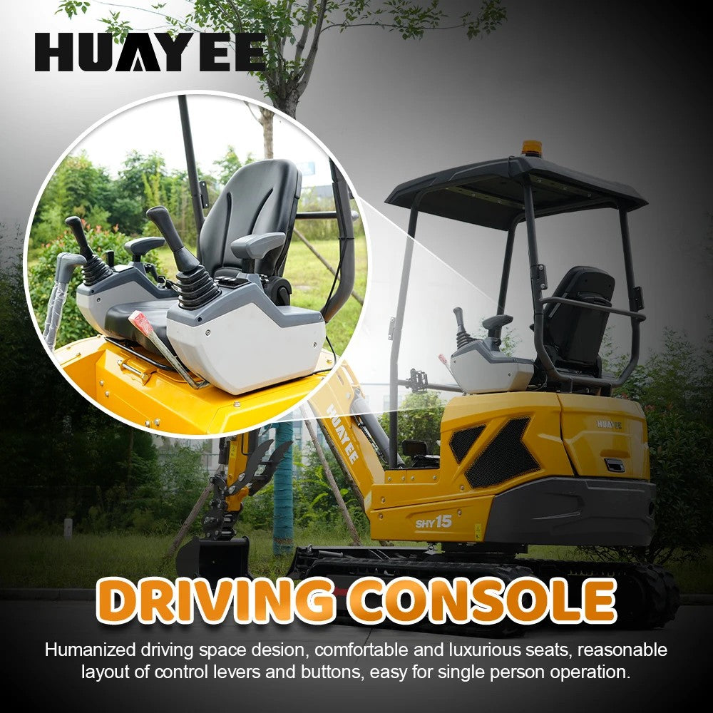 Huayee SHY-15 Mini Excavator