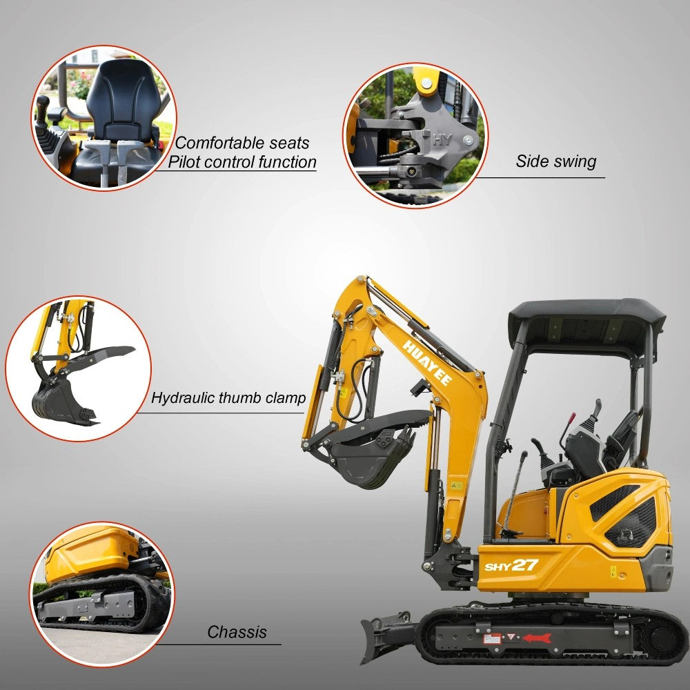 Huayee SHY-27 Mini Excavator