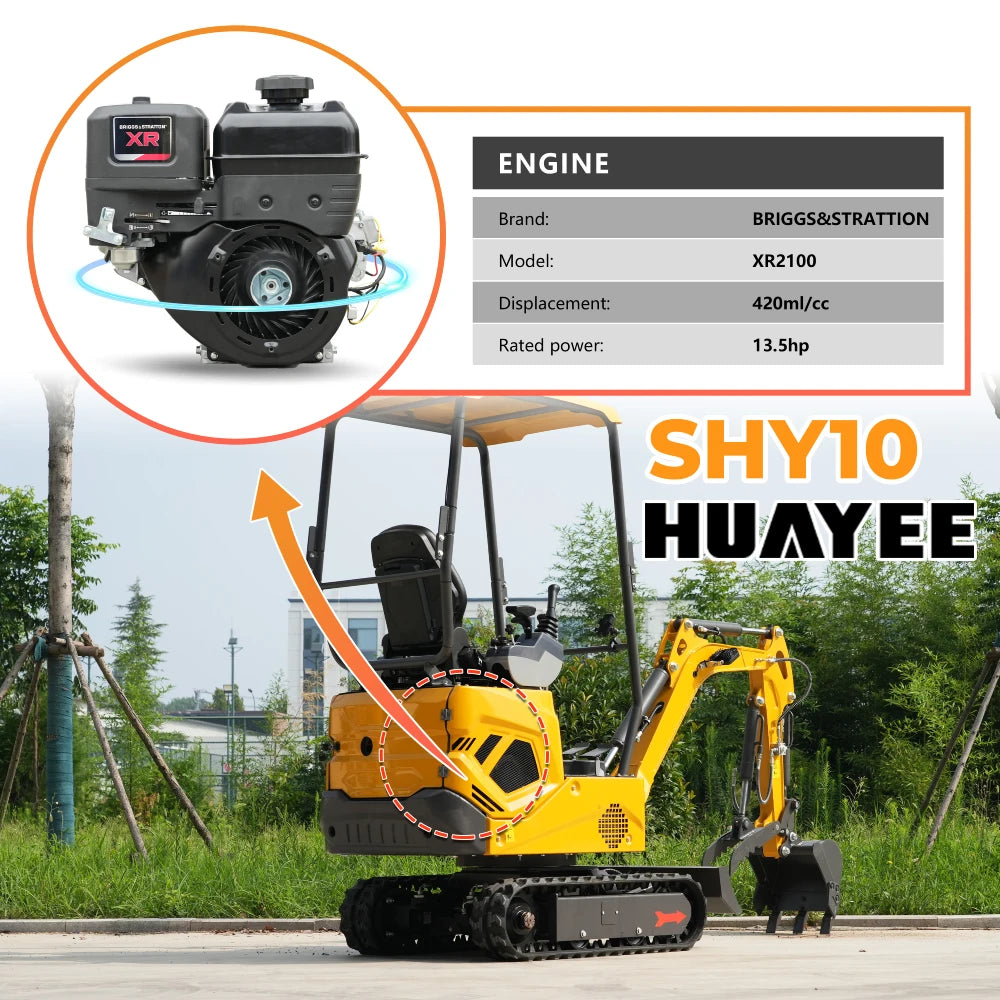 Huayee SHY-10 Mini Excavator