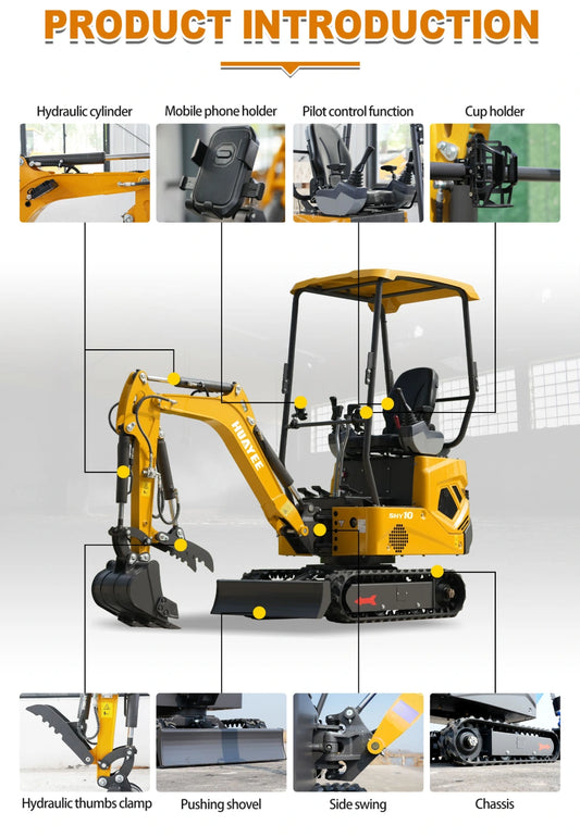 Huayee SHY-10 Mini Excavator