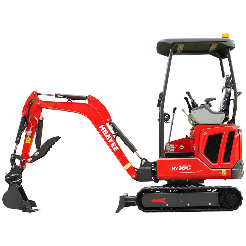 Huayee HY-16C Mini Excavator – DiggerDaddy