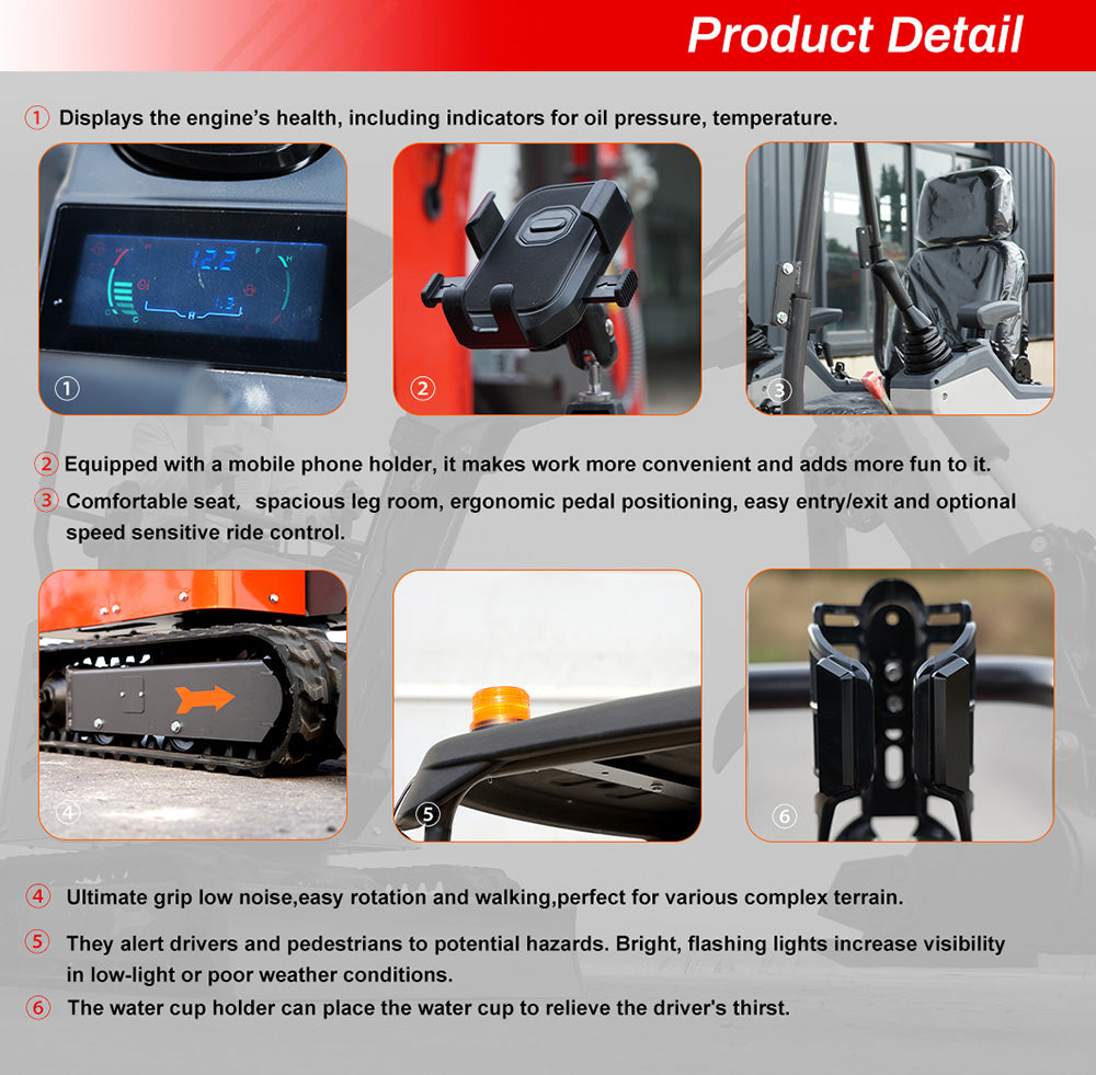 Huayee HY-16C Mini Excavator