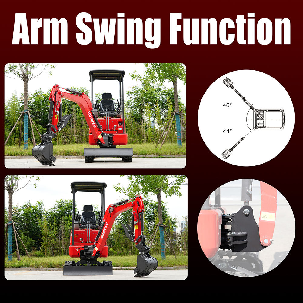 Huayee HY-16C Mini Excavator