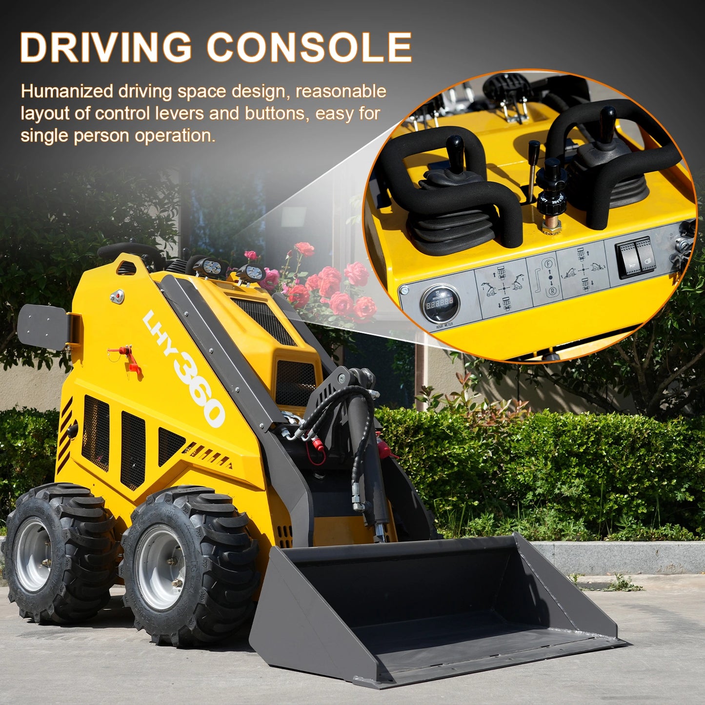 Huayee LHY 360 Mini Skid Steer